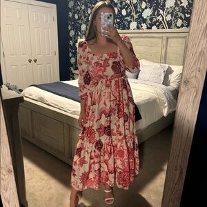 SHEIN Floral Maxi Dress